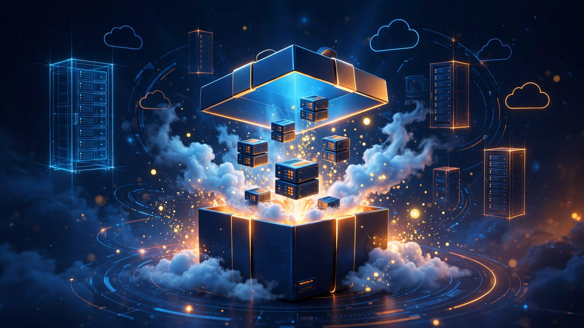 Vultr 新客 $300 免费额度攻略:怎么领、30 天花掉、5 个避坑(AI 概念图)